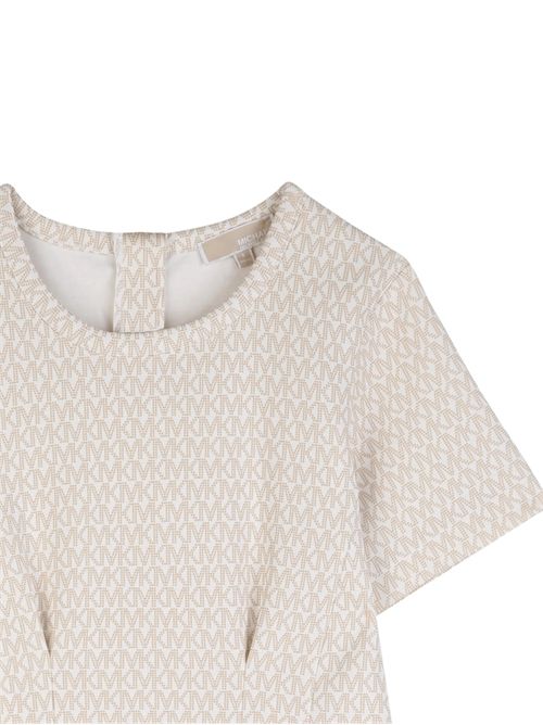 Abito a maniche corte MICHAEL KORS | R30586CREMA